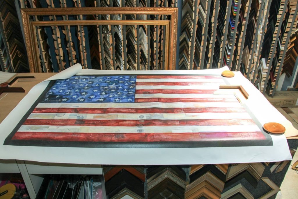 American Flag by Allan Tuttle
