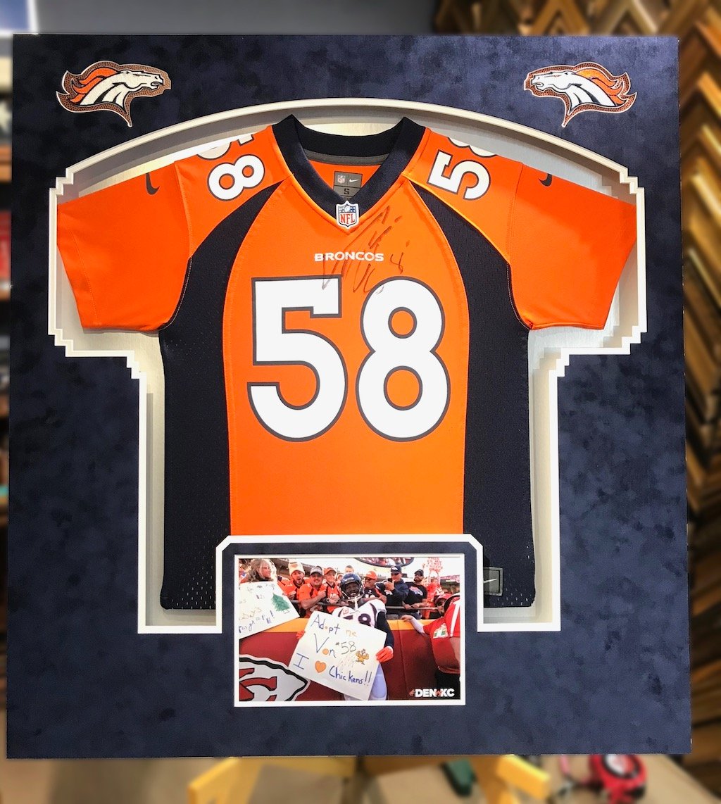 Kids Jersey Framing by Jacquez Art